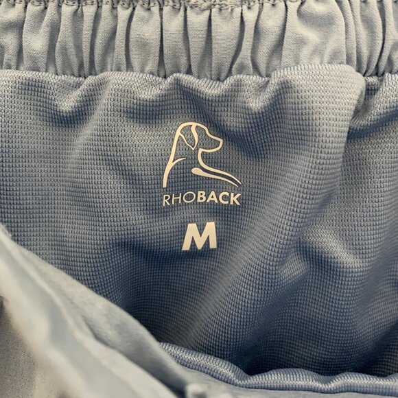 Rhoback Sunrise Active Shorts 3" Inseam Women's Medium Blue - Picture 7 of 9